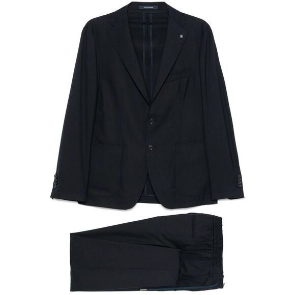 Tagliatore Blue Suits - Single Breasted Suits Men